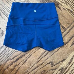 lululemon athletica Women's deep teal blue Bike Shorts